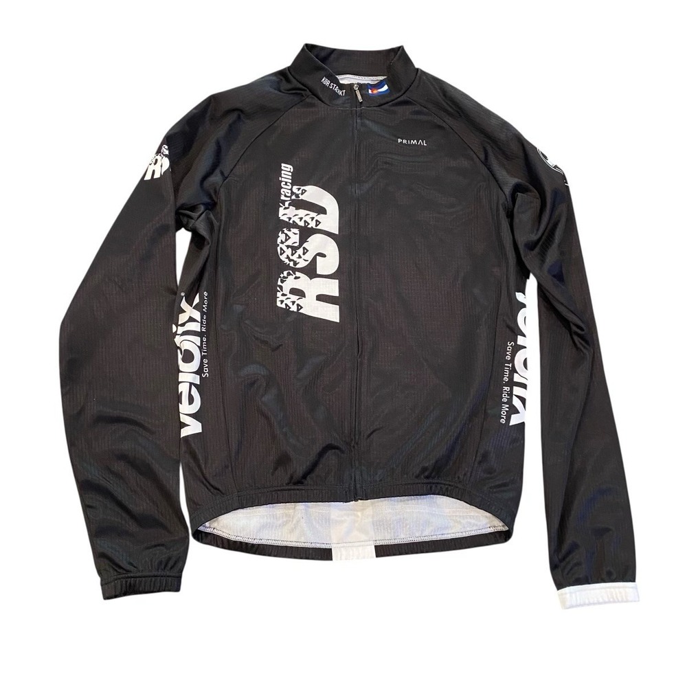 Primal + RSD Racing European Sponser‎ Cycling Jacket Small Black and White